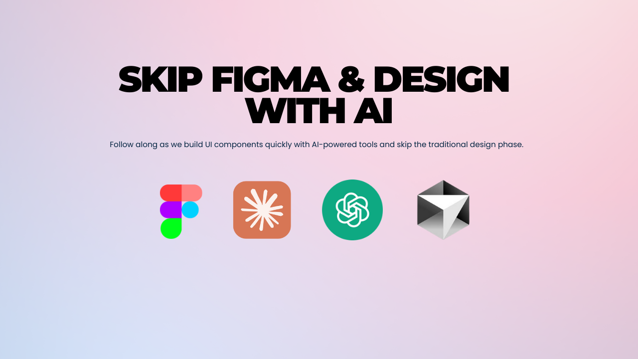 Skip Figma & Design with AI